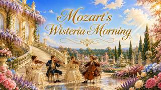 Mozart's Wisteria Morning ☀️ | A Quartet on the Palace Staircase