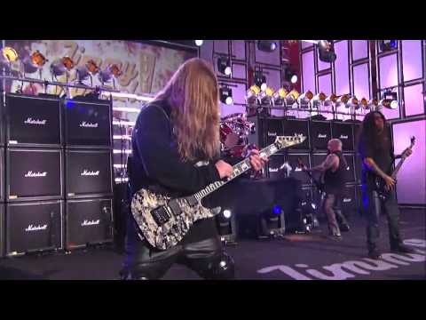 Slayer "World Painted Blood" Live On Jimmy Kimmel