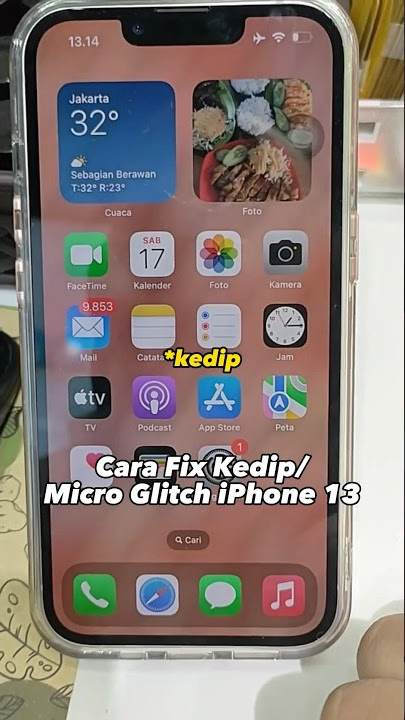 ⚠️Cara Fix Micro Glitch/Kedip iPhone 13⚠️