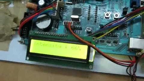 Voice recognition based wireless home automation with intensity control