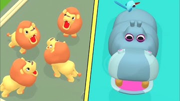 Zoo - Happy Animals! Very Satisfying and Relaxing Gameplay part 5