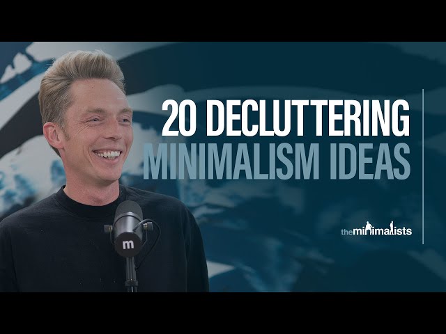 20 First-Step Decluttering Ideas class=