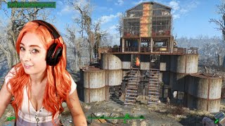 Fallout 4 - Greentop Nursery Settlement Build Tour NO MODS