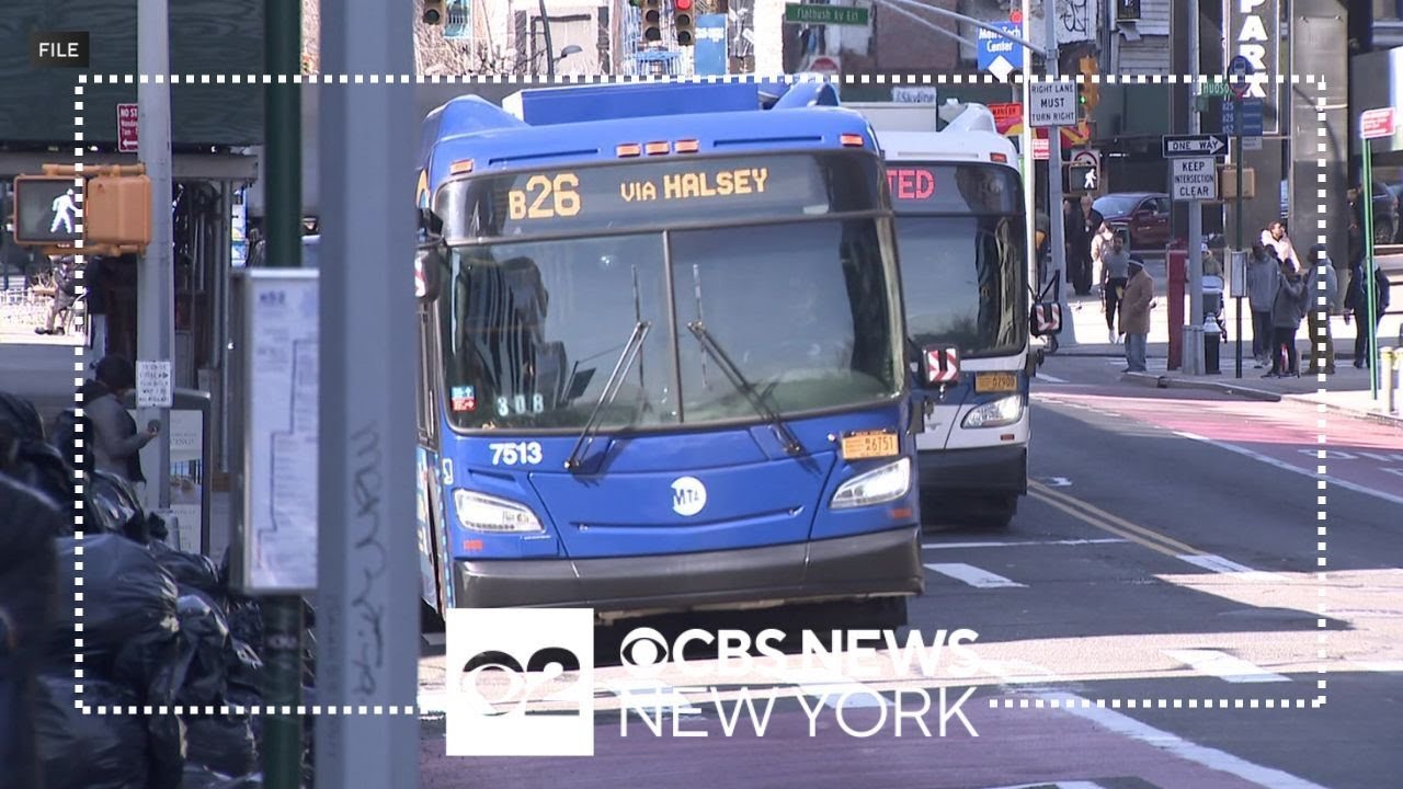 MTA's fare-free bus routes pilot program begins Sunday - YouTube