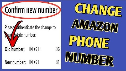 How to change amazon account phone number 2021// amazon ma phone number kaise change kare