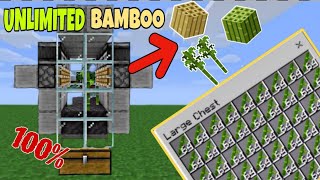 Unlimited Bamboo Farm in Minecraft 🌿 🤯Best Bamboo Farm Design 2026