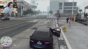 Bench Guy Has Had Enough Of XQC Taking Him Hostage | GTA V RP NoPixel 3.0