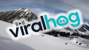 Man Has Close Call with Avalanche