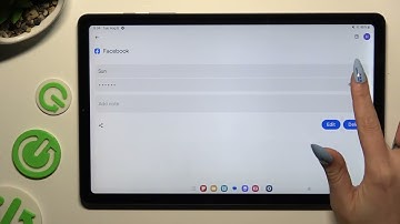 How to Check Saved Google Passwords on SAMSUNG GALAXY TAB S6 LITE – Google Autofill