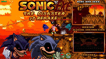 Sonic.exe The Disaster 2D Remake Lord x Mod - Gameplay