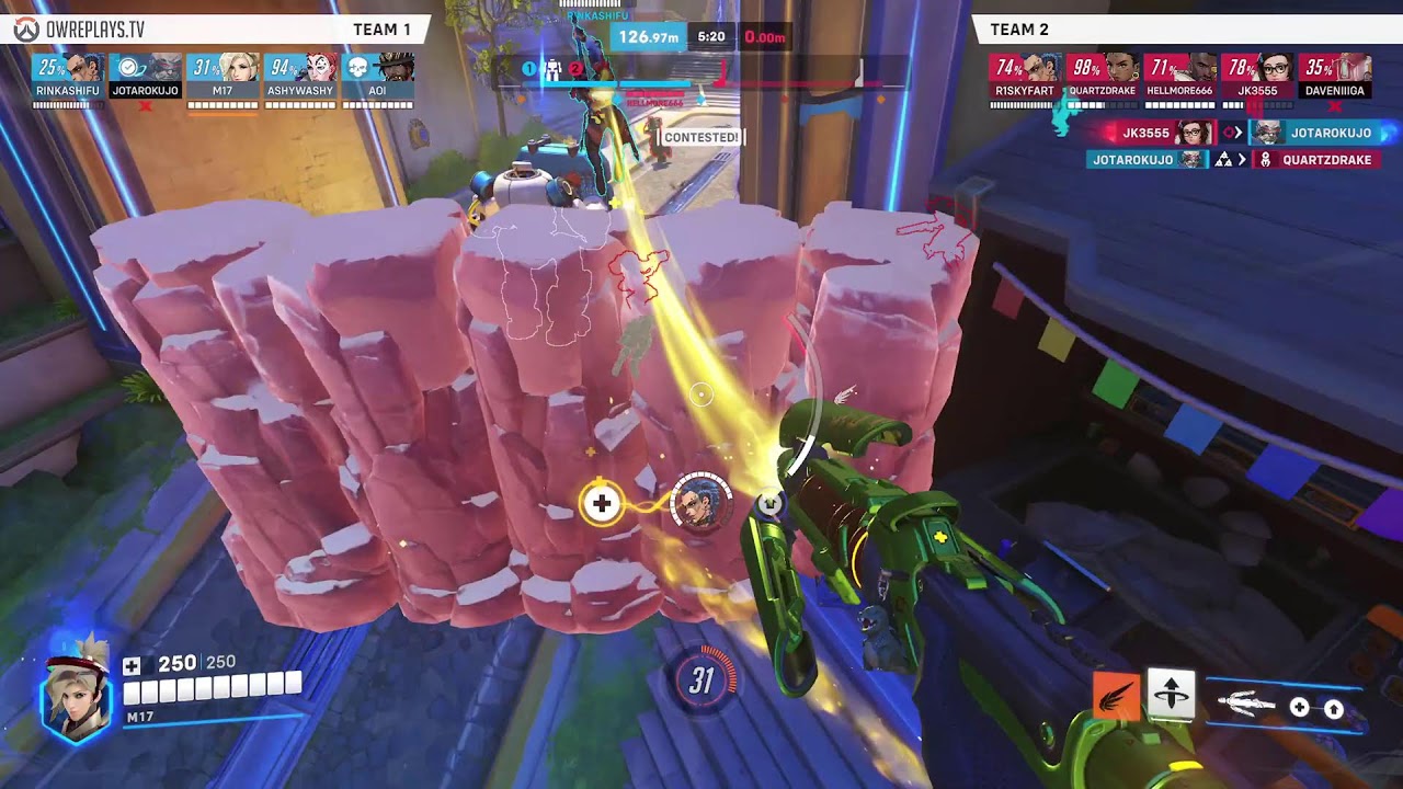 mercy by M17 — Overwatch 2 Replay 1W3S2J