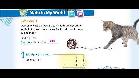 Grade 5 Chapter 2 Lesson 10 Multiply by Two Digit Numbers