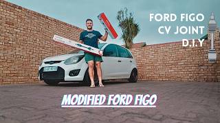 Ford Figo Driveshaft Install #fordfigo #modifiedfordfigo #DIY #cvjoint #fordfigodriveshaft #tutorial