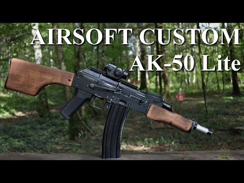 @Brandon Herreras AK-50 Lite Airsoft Custom. [eng sub]. (n°341) @Bleiz39
