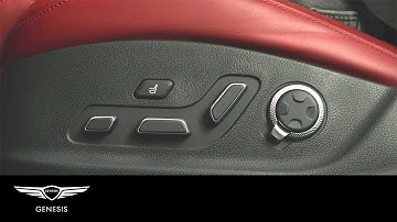 How to Use Front Seat Controls | 2025+ G80 | How-To | Genesis USA