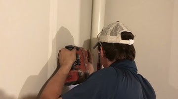Installing a Radon Mitigation System U-Tube