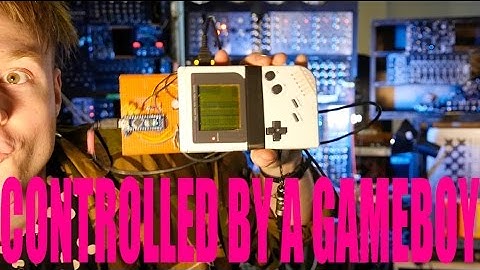 GAMEBOY TO SEQUENCE SYNTHS WITH MIDI ARDUINOBOY video