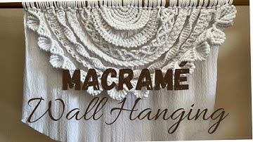 Macramé Wall Hanging [Easy Tutorial]