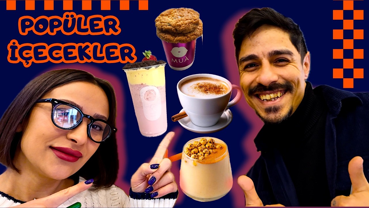 POPÜLER İÇECEKLERİ DENEDİK ☕️ Hangisi En İyisi?