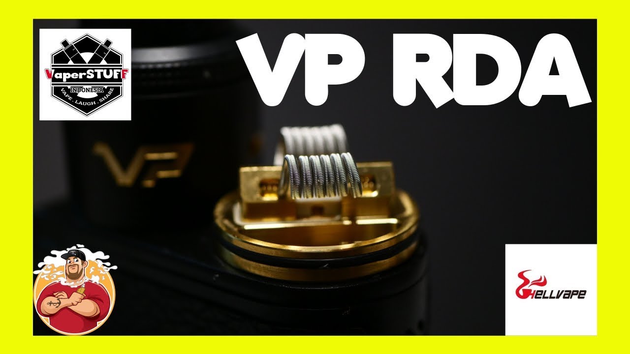 VP RDA by VaperStuff Indonesia & Hellvape Review & Build