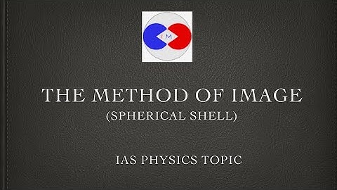 3.1.2 THE METHOD OF IMAGE (Spherical Shell)