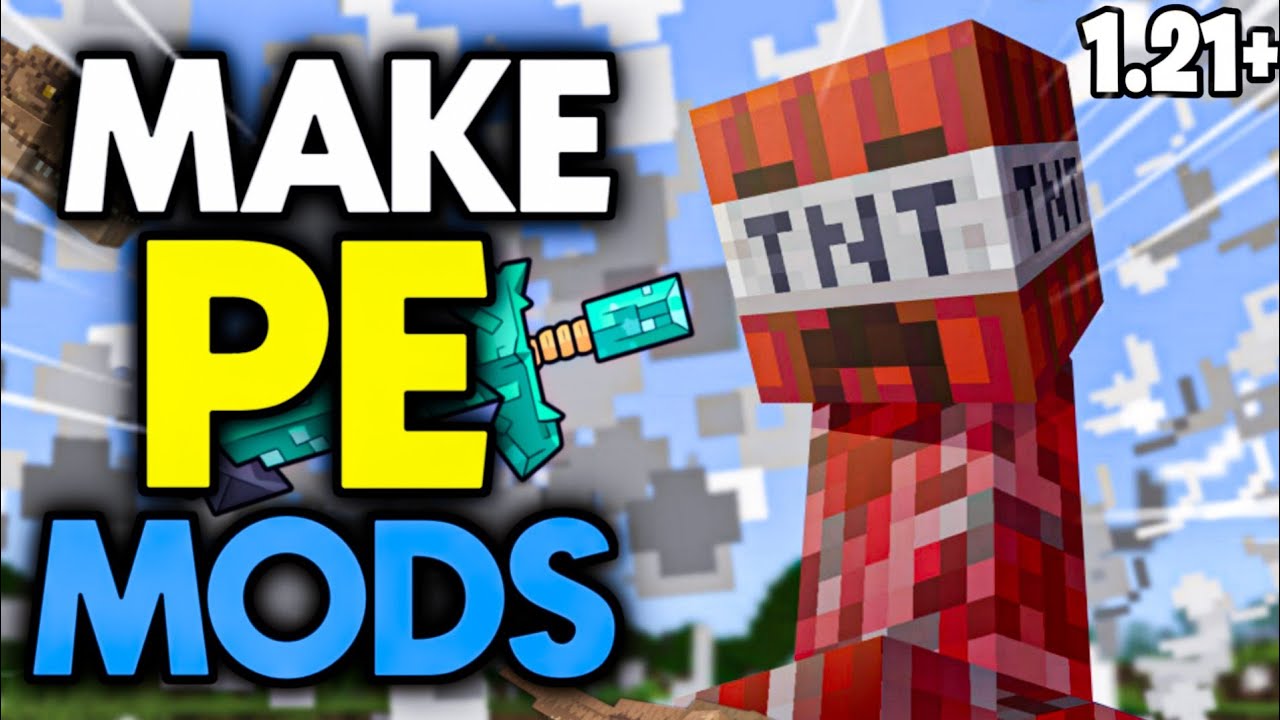 How to Make Your Own Mod in Minecraft Bedrock Edition (Mobile) - YouTube