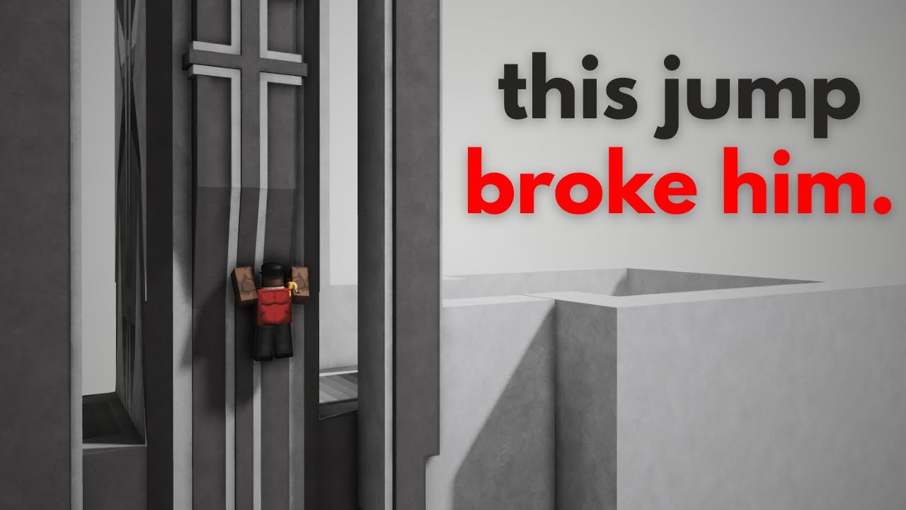 Как один прыжок сломал лучшего игрока Roblox