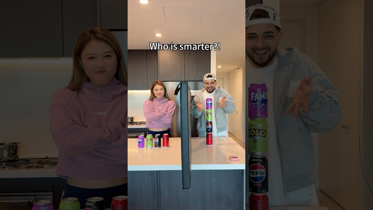 Who’s smarter?!👦🏻👧🏻 #shorts #couple #relationship