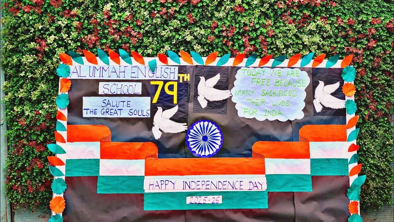 15th August | Independence Day Celebration 🇮🇳 | Pre-Primary | Al-Ummah English School 📖 proudly