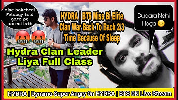 Dynamo Gaming Super Angry On Hydra BTS In Live Stream || BTS Get Final Warning From Dynamo