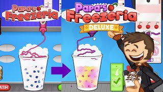 Papa's Freezeria Evolution (Web Flash player/HD/To Go!/Deluxe)