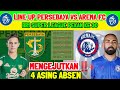 MENGEJUTKAN‼️4 ASING ABSEN - LINE UP PERSEBAYA VS AREMA FC - BRI SUPER LEAGUE PEKAN KE 30 -PERSEBAYA