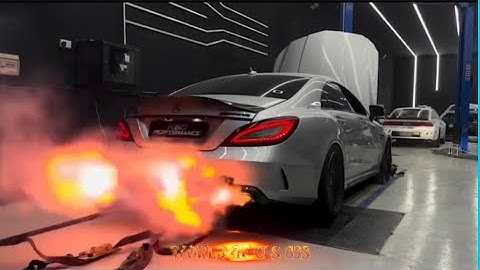 Mercedes-Benz CLS 63S ON DYNO🔥GUESS HOW MUCH POWER GOT😉