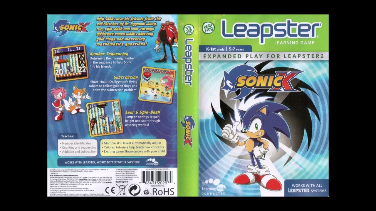 Stream Sonic's Music Collection  Listen to Sonic X (Leapster