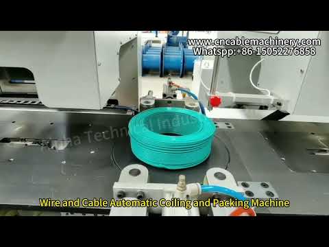 Wire and Cable Automatic Coiling and Packing Machine
