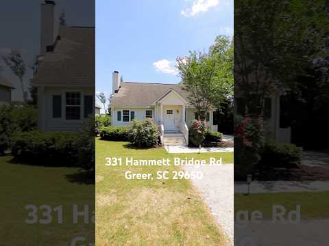 331 Hammet Bridge Rd, Greer, SC home video tour
