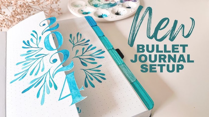 Setting Up My 2024 Bullet Journal 🌟 Plan With Me 