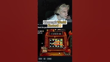 Clover Pit World Record😲🔥 #cloverpit #cs2 #streamer #kick #xqc #games