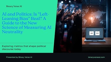 AI and Politics: Is Left Leaning Bias Real A Guide to the New Science of Measuring AI Neutrality