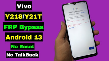 Vivo Y21S/Y21T FRP Bypass Android 13 Without PC | No Talkback No Reset | New Security | Final Method