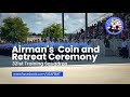 321st Training Squadron Airman&#39;s Coin and Retreat Ceremony -- May 31, 2023