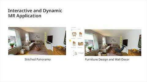 ISMAR 2020 - An End to End Mixed Reality Product for Interior Home Furnishing