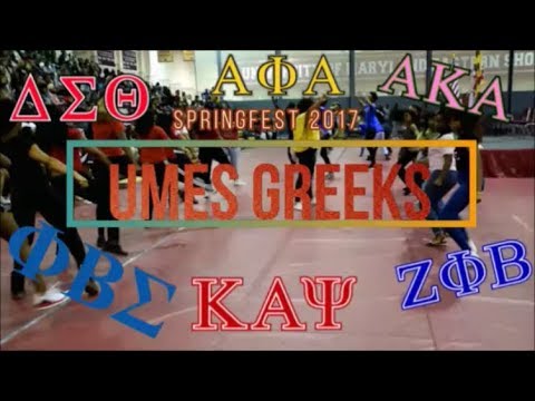 UMES Greeks On The Shore: Springfest2017