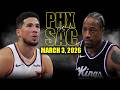 Phoenix Suns vs Sacramento Kings Full Game Highlights – March 3, 2026 | NBA Season
