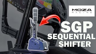 Moza SGP Sequential Shifter Review Compatible with Logitech / Thrustmaster / Fanatec ONLY $130