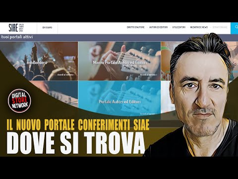 DOVE SI TROVA IL NUOVO PORTALE CONFERIMENTI SIAE