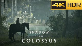 Shadow of the Colossus PS4 Pro gameplay 【4K HDR】