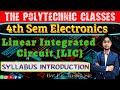 Linear Integrated Circuit (LIC) || Syllabus Introduction || 4th Semester #tpc_semester #sbte_bihar