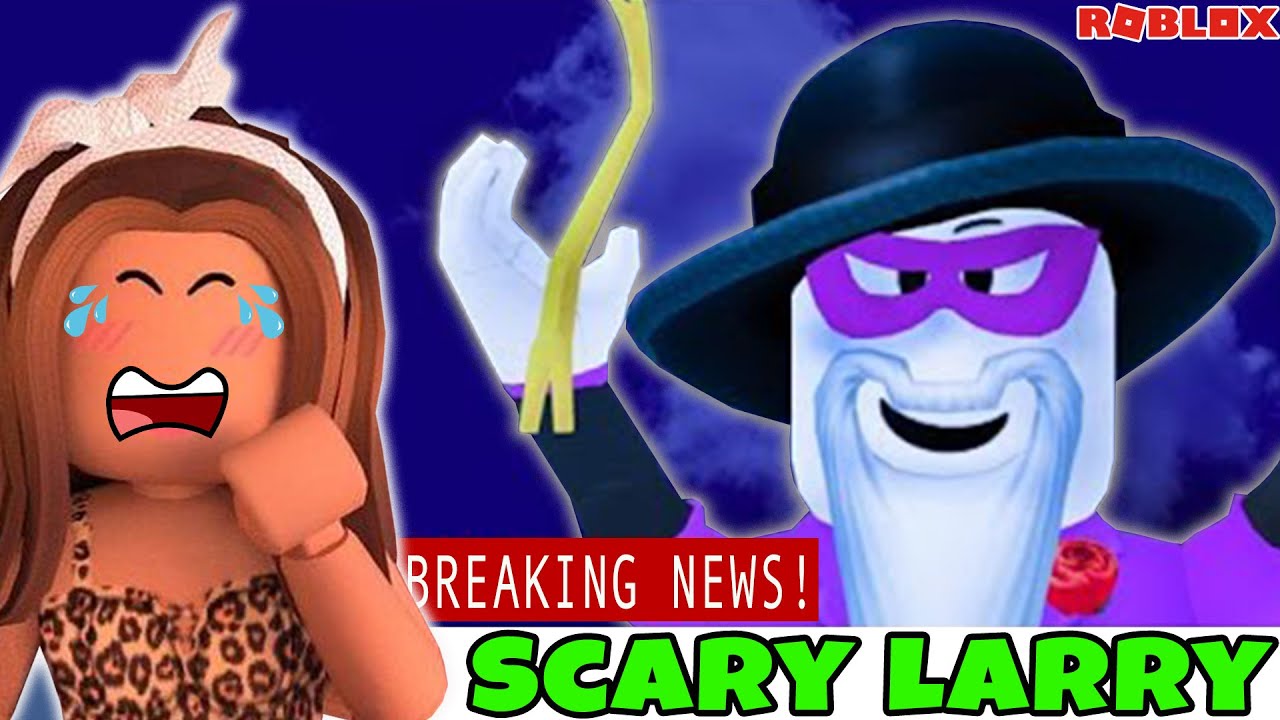 Escape Scary Larry The Purge Is Here Roblox Break In Youtube