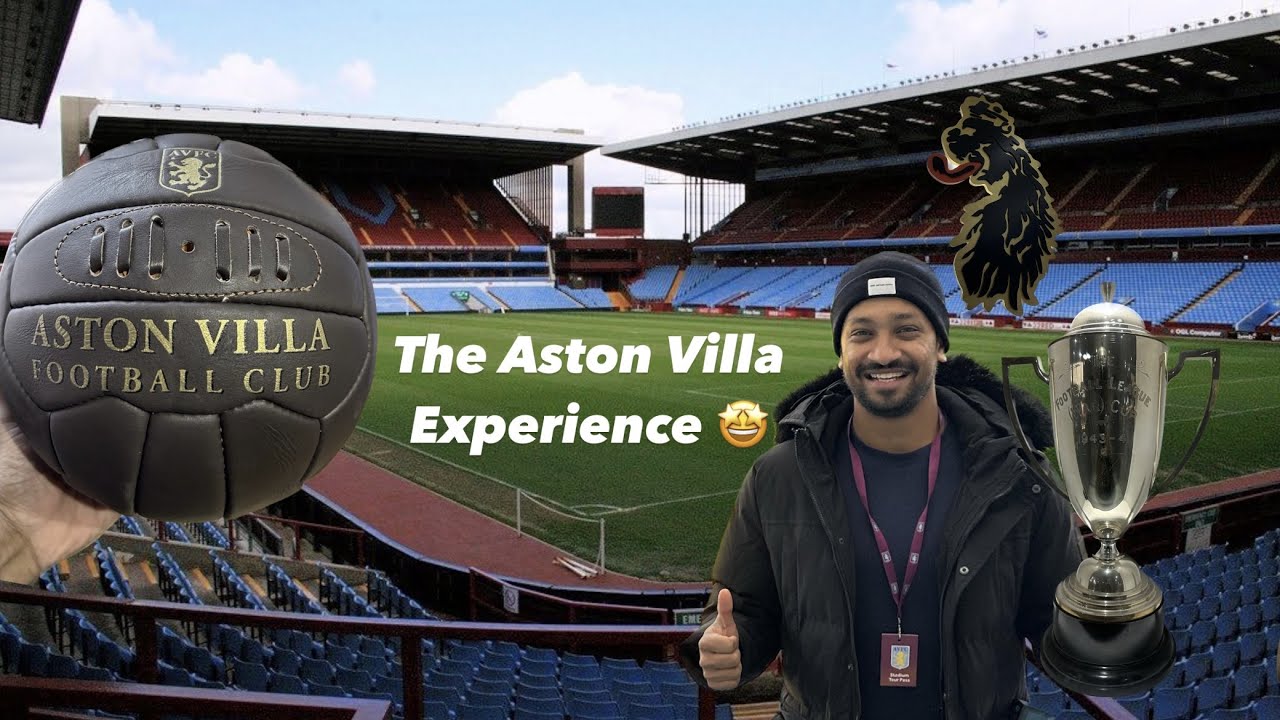 The Villa Park Experience 🤩 Stadium tour and watching a live Match